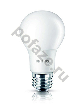 Лампа светодиодная LED грушевидная Philips d60мм E27 60Вт 220-230В 3000К