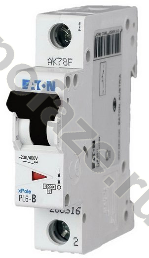 Автоматический выключатель EATON 1П 13А (B) 6кА