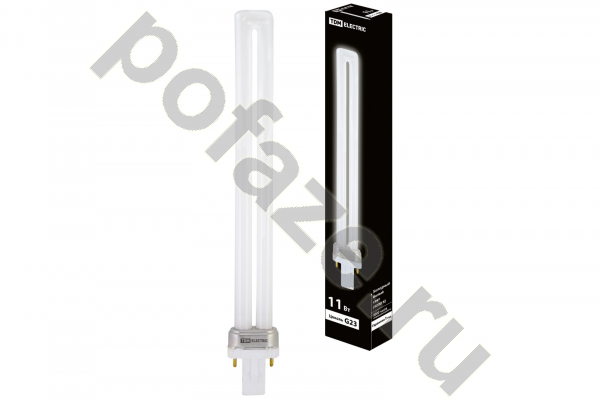 Лампа компактная люминесцентная TDM ELECTRIC d27мм G23 (2-штыр.) 11Вт 4200К