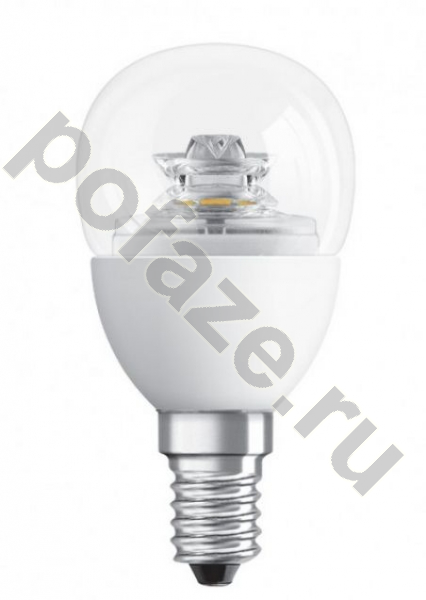 Лампа светодиодная LED каплевидная Osram d45мм E14 4Вт 220В