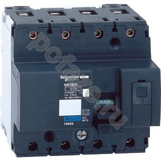 Schneider Electric Acti 9 NG125L 3П+Н 80А (D) 40кА