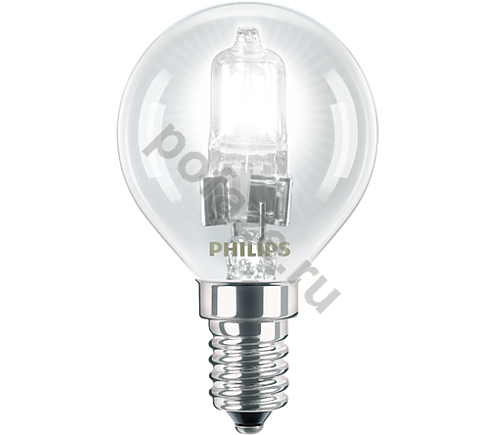 Лампа галогенная Philips d46мм E14 42Вт 230В 2800К