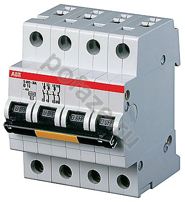 ABB S203P 3П+Н 20А (B) 25кА