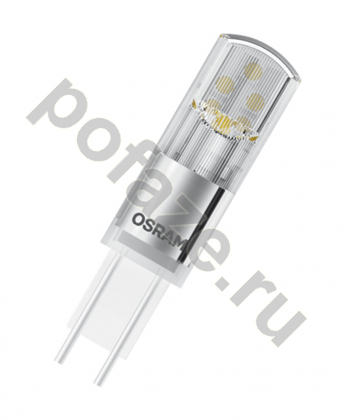 Лампа светодиодная LED капсульная Osram d13мм GY6.35 2.4Вт 300гр. 12В 2700К