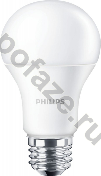 Лампа светодиодная LED грушевидная Philips d60мм E27 10.5Вт 220-240В 3000К