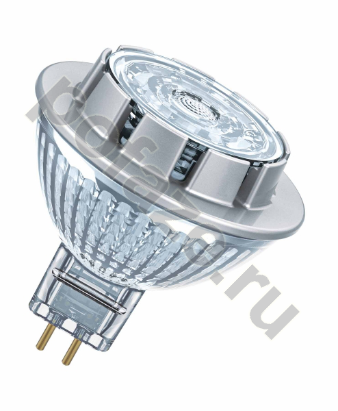 Лампа светодиодная LED с отражателем Osram d51мм GU5.3 7.8Вт 36гр. 12В 3000К