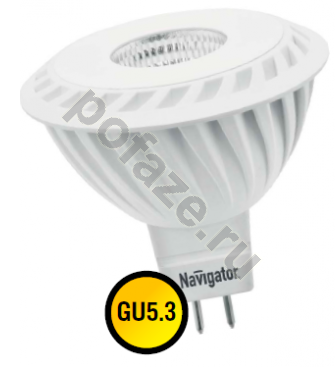 Лампа светодиодная LED с отражателем Navigator d50мм GU5.3 8Вт 38гр. 220-240В 4000К