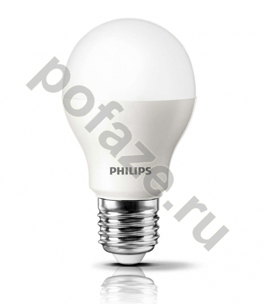 Лампа светодиодная LED грушевидная Philips d60мм E27 9Вт 220-240В 6500К