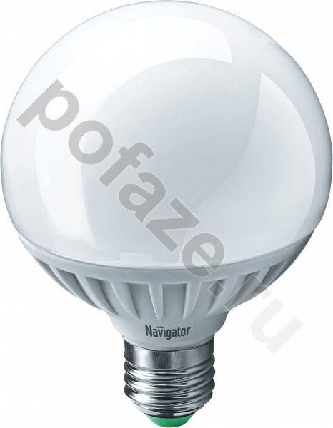 Лампа светодиодная LED шарообразная Navigator d95мм E27 12Вт 230гр. 176-264В 2700К