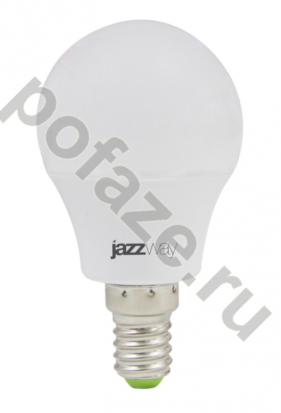 Лампа светодиодная LED шарообразная Jazzway d45мм E14 3Вт 120гр. 220-230В