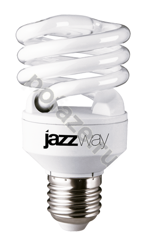 Лампа энергосберегающая спираль Jazzway d56мм E27 20Вт 220-240В