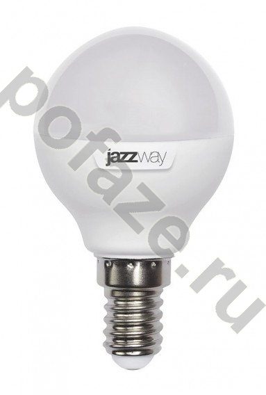 Лампа светодиодная LED шарообразная Jazzway d45мм E14 11Вт 220-230В 5000К