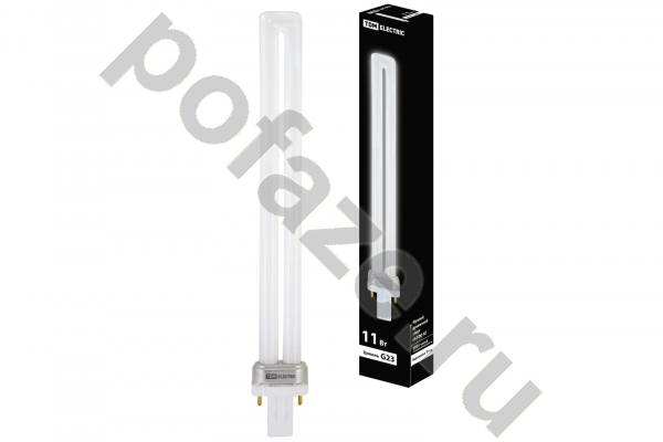 Лампа компактная люминесцентная TDM ELECTRIC d27мм G23 (2-штыр.) 11Вт 6400К