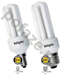Лампа энергосберегающая прямолинейная Navigator d38мм E27 20Вт 230В 6500К
