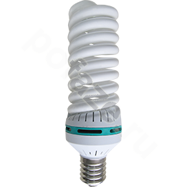 Лампа энергосберегающая спираль Ecola d83мм E40 105Вт 200-240В