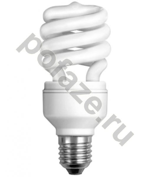 Лампа энергосберегающая спираль Osram d56мм E27 23Вт 220-240В