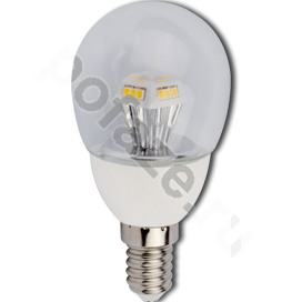 Лампа светодиодная LED шарообразная Ecola d45мм E14 4.2Вт 220-230В