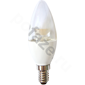 Лампа светодиодная LED свеча Ecola d35мм E14 6Вт 230гр. 220-230В 2700К