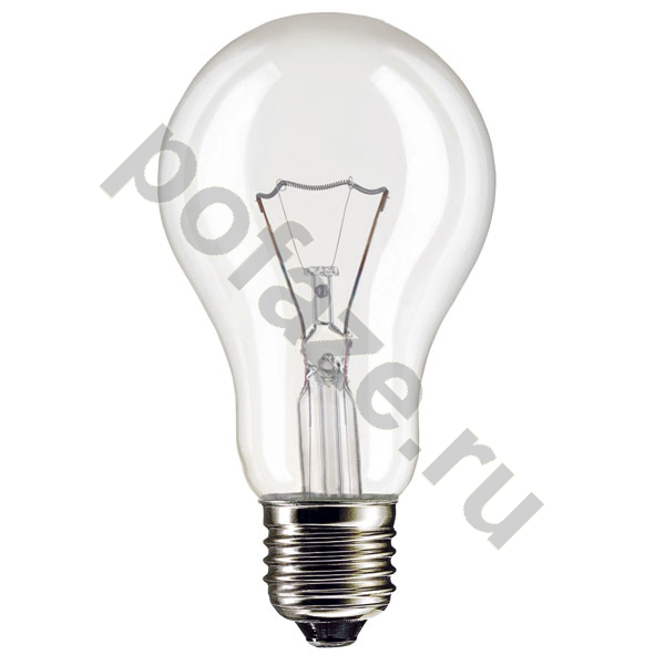 Лампа накаливания грушевидная EKF E27 95Вт 220-240В