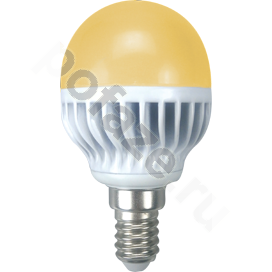 Лампа светодиодная LED шарообразная Ecola d45мм E14 7Вт 220-230В