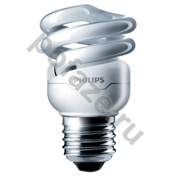 Лампа энергосберегающая спираль Philips d47.5мм E27 8Вт 220-240В