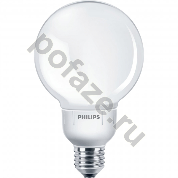 Лампа энергосберегающая шарообразная Philips d94мм E27 12Вт 220-240В