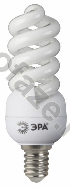 Лампа энергосберегающая спираль ЭРА d31мм E14 12Вт 220-230В 2700К