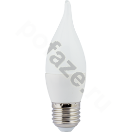 Лампа светодиодная LED свеча на ветру Ecola d37мм E27 7Вт 230гр. 220-230В 2700К