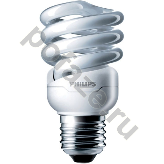 Лампа энергосберегающая спираль Philips d47мм E27 12Вт 220-240В