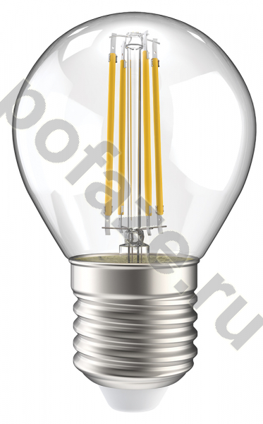 Лампа светодиодная LED шарообразная IEK d45мм E27 5Вт 220-230В 4000К