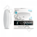 Gauss d75мм GX53 15Вт 120гр. 180-240В 4100К