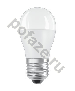 Лампа светодиодная LED шарообразная Osram d45мм E27 8Вт 220-230В 2700К