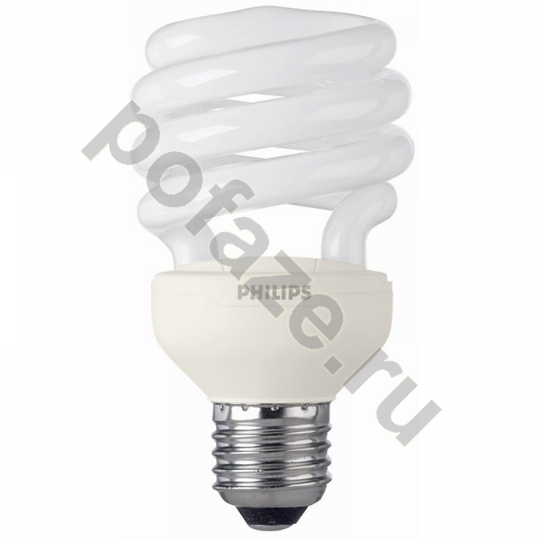 Лампа энергосберегающая спираль Philips d61мм E27 20Вт 220-240В
