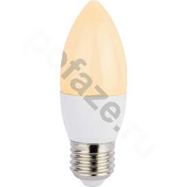 Лампа светодиодная LED свеча Ecola d37мм E27 7Вт 220-230В