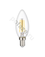 Лампа светодиодная LED свеча Jazzway d35мм E14 6Вт 230В 4000К