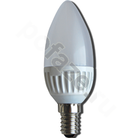 Лампа светодиодная LED свеча Ecola d36мм E14 4.4Вт 220-230В