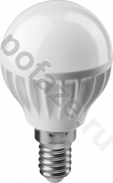 Лампа светодиодная LED шарообразная ОНЛАЙТ d45мм E14 6Вт 180гр. 220-240В 4000К