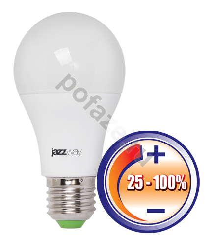Лампа светодиодная LED грушевидная Jazzway d60мм E27 12Вт 220гр. 220-230В
