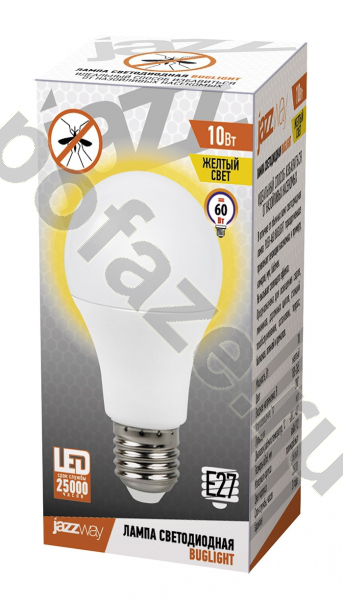 Лампа светодиодная LED грушевидная Jazzway d60мм E27 10Вт 200гр. 180-265В