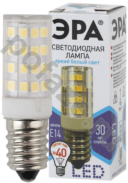 Лампа светодиодная LED капсульная ЭРА d16мм E14 5Вт 270гр. 170-265В 4000К