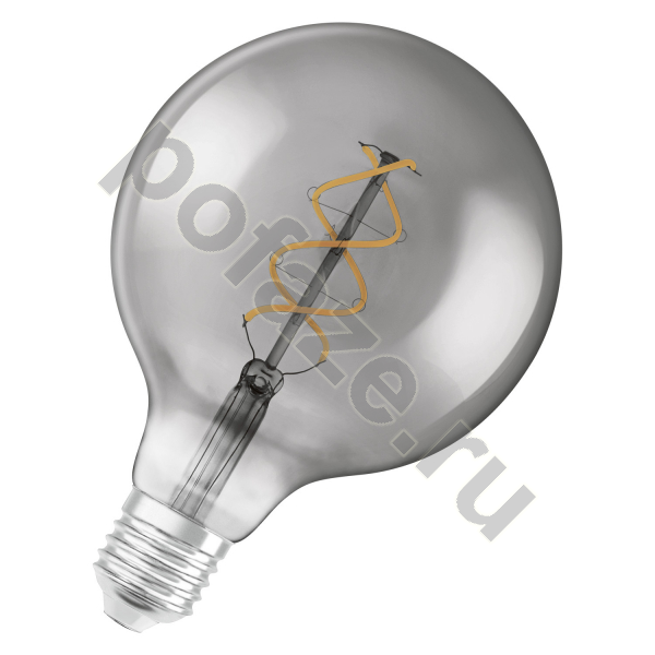 Лампа светодиодная LED шарообразная Osram d125мм E27 5Вт 220-240В 1800К
