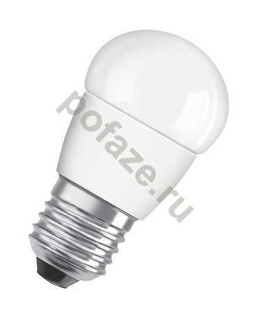 Лампа светодиодная LED каплевидная Osram d43мм E27 6Вт 220-240В