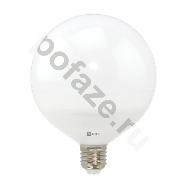 Лампа светодиодная LED шарообразная EKF d95мм E27 12Вт 230гр. 2700К