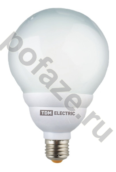 Лампа энергосберегающая шарообразная TDM ELECTRIC d110мм E27 20Вт 50-180В 2700К
