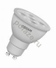 Лампа светодиодная LED с отражателем Osram d50мм GU10 5Вт 36гр. 220-240В 2700-4000К