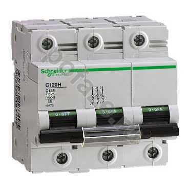 Автоматический выключатель Schneider Electric C120H 3П 40А (B) 15кА