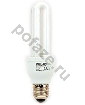 Лампа энергосберегающая u-образная Philips d44.4мм E27 11Вт 220-240В