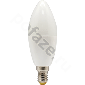 Лампа светодиодная LED свеча Ecola d37мм E14 7Вт 210гр. 220-230В 2700К