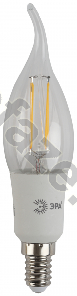 Лампа светодиодная LED свеча на ветру ЭРА d35мм E14 5Вт 360гр. 170-265В 2700К