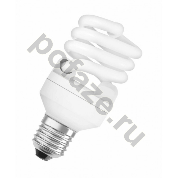Лампа энергосберегающая спираль Osram d54мм E27 20Вт 220-240В 2700К